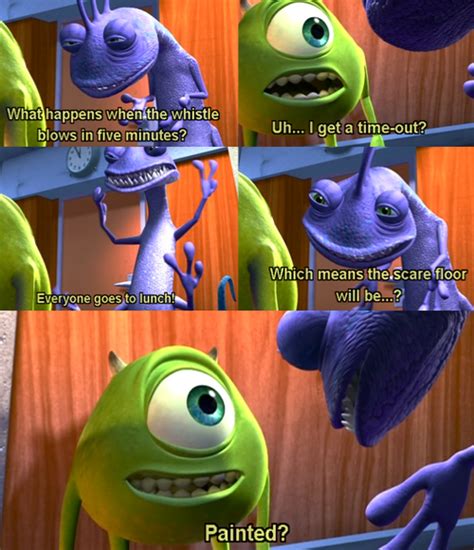 funny monsters inc quotes